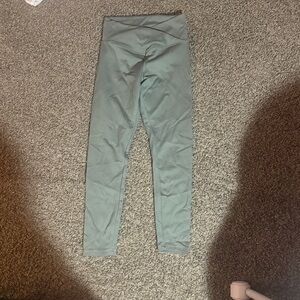 High-Waisted Green Leggings